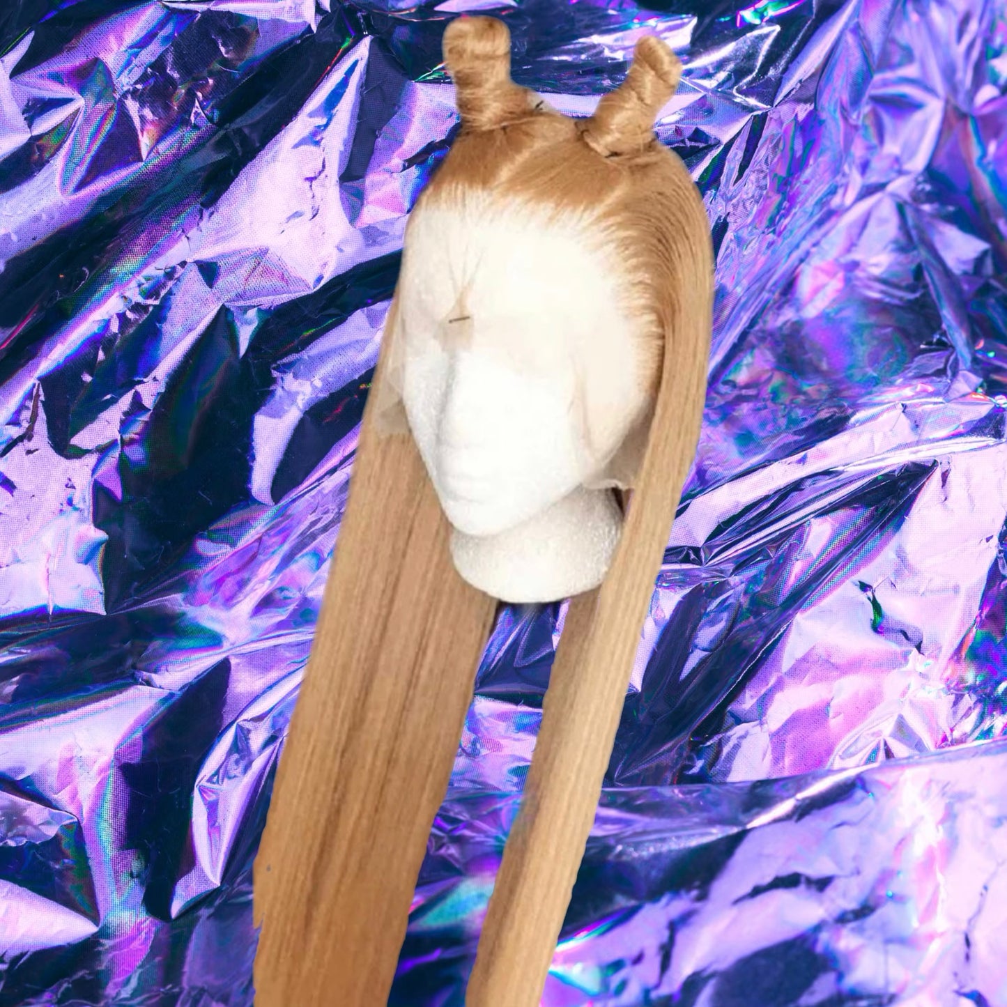 Chloe - Honey Blonde Straight 100% Human Hair Lace Front Wig