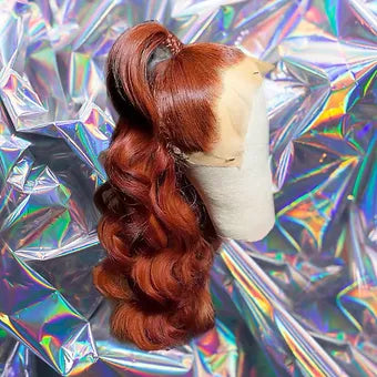 Maisie - Ginger Wavy 100% Human Hair Lace Front Wig